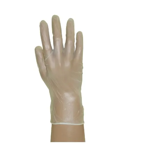 Sterimax Sensator Clear Vinyl Powdered Gloves (Case of 1,000) — Clear